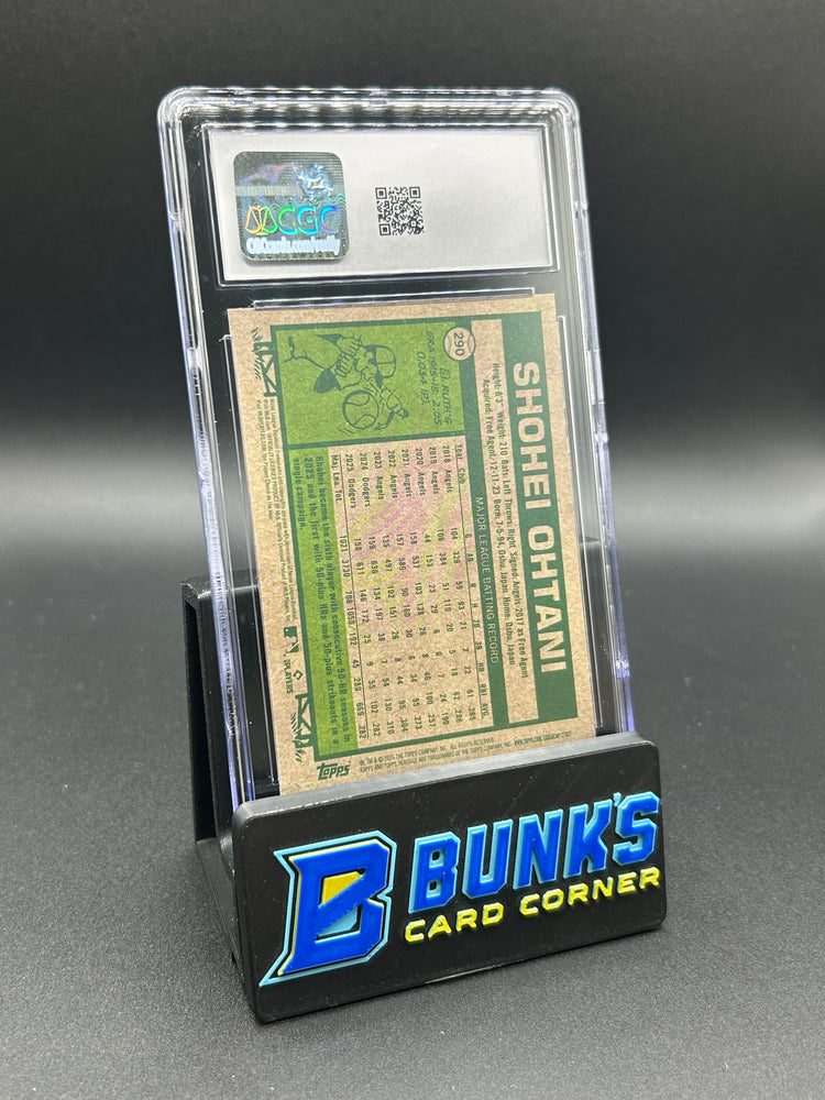 2026 Shohei Ohtani Topps Heritage Chrome Silver Sparkle Refractor CGC 10