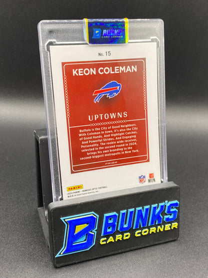 2024 Keon Coleman Uptown Rc