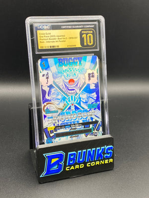 Cross Guild Rare Alt Art Parallel OP09-057 CGC PRISTINE 10 Japanese