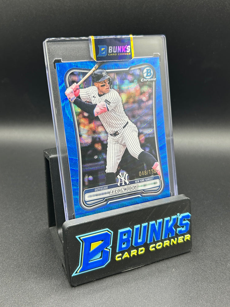 2026 Aaron Judge Bowman Chrome Blue Wave 48/150