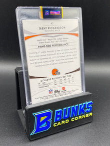 2012 Trent Richardson Topps Prime Auto 174/260 Rc