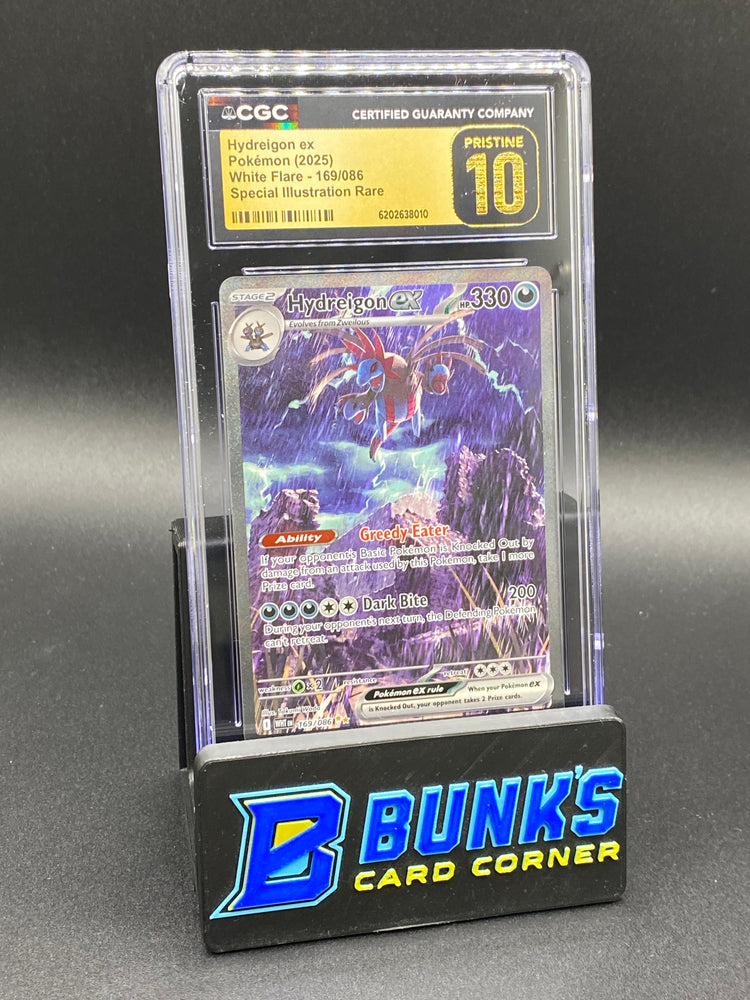 Hydreigon Ex SIR White Flare CGC Pristine 10