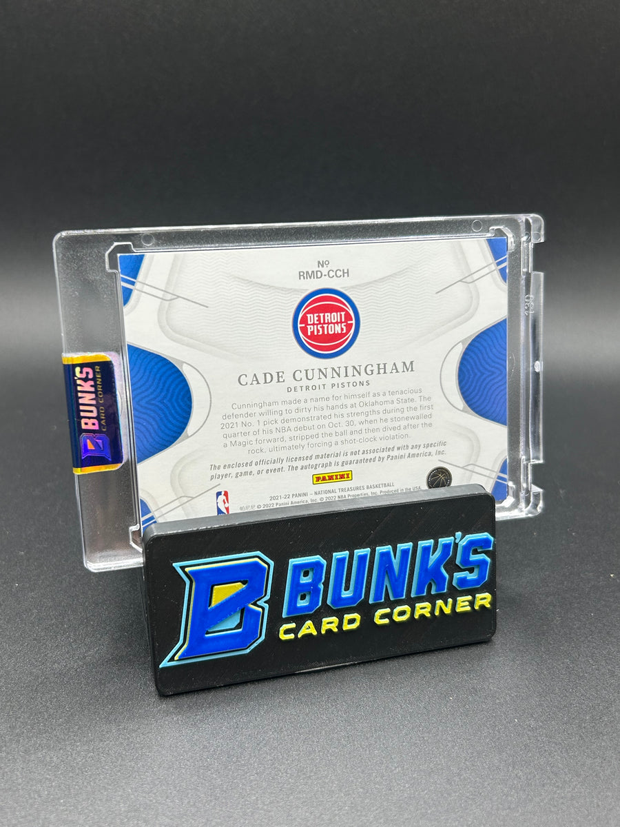 2021-22 Cade Cunningham True National Treasures RPA Rc Auto 8/99