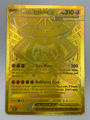 Mega Zygarde Ex Mega Hyper Rare Perfect Order NM
