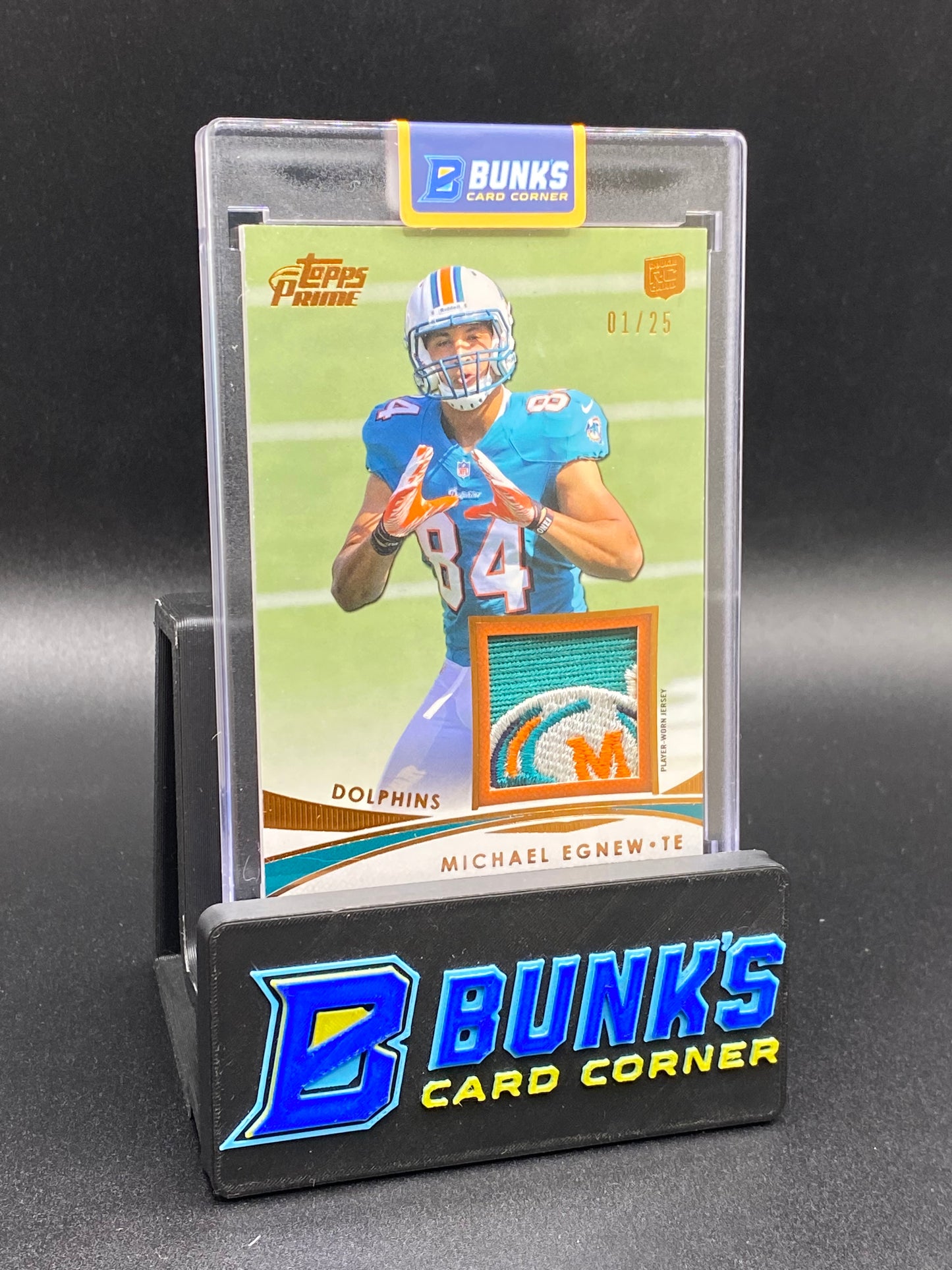 2012 Michael Egnew 1/25 Topps Prime Patch Rc