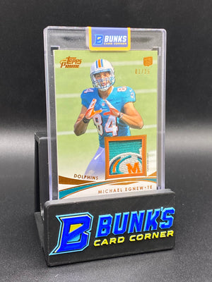 2012 Michael Egnew 1/25 Topps Prime Patch Rc