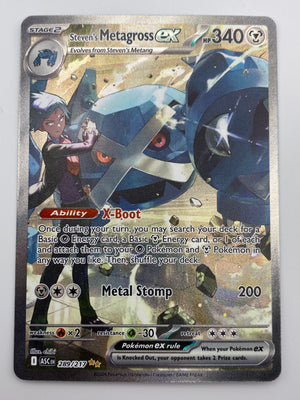 Steven's Metagross Ex SIR Ascended Heroes NM