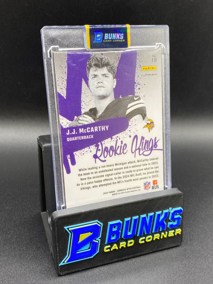 2024 JJ McCarthy Rookie Kings Rc