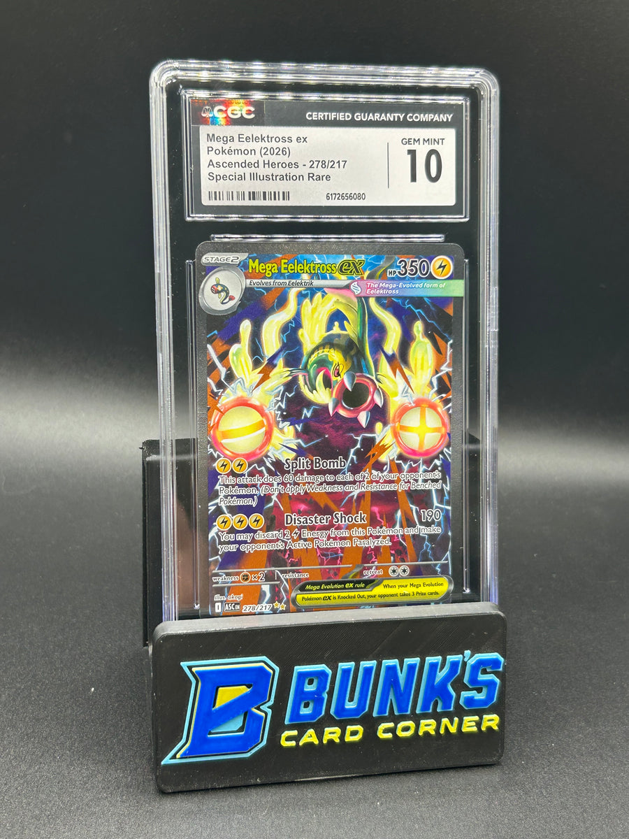 Mega Eelektross ex SIR Ascended Heroes CGC 10