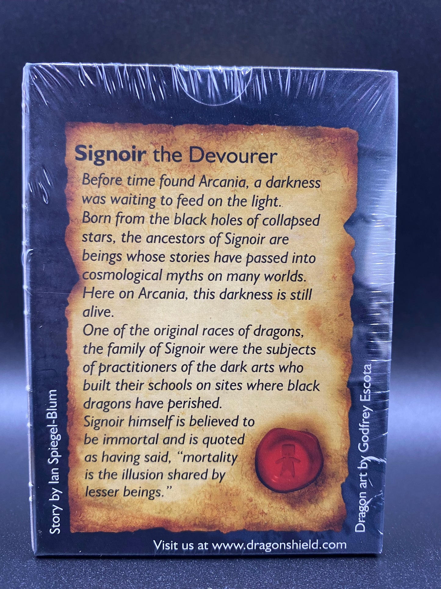 Dragon Shield 100 Sleeves Classic Black