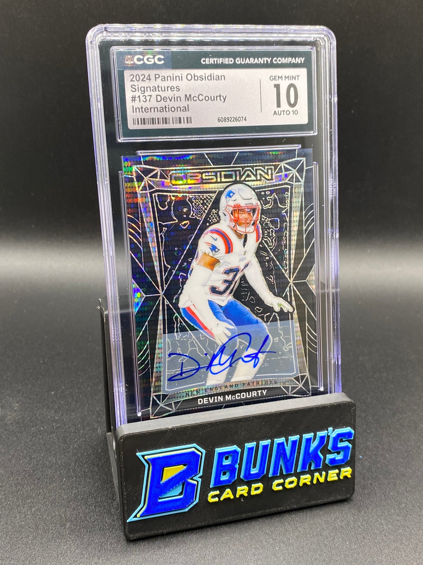 2024 Devin McCourty International Sig. CGC 10/10