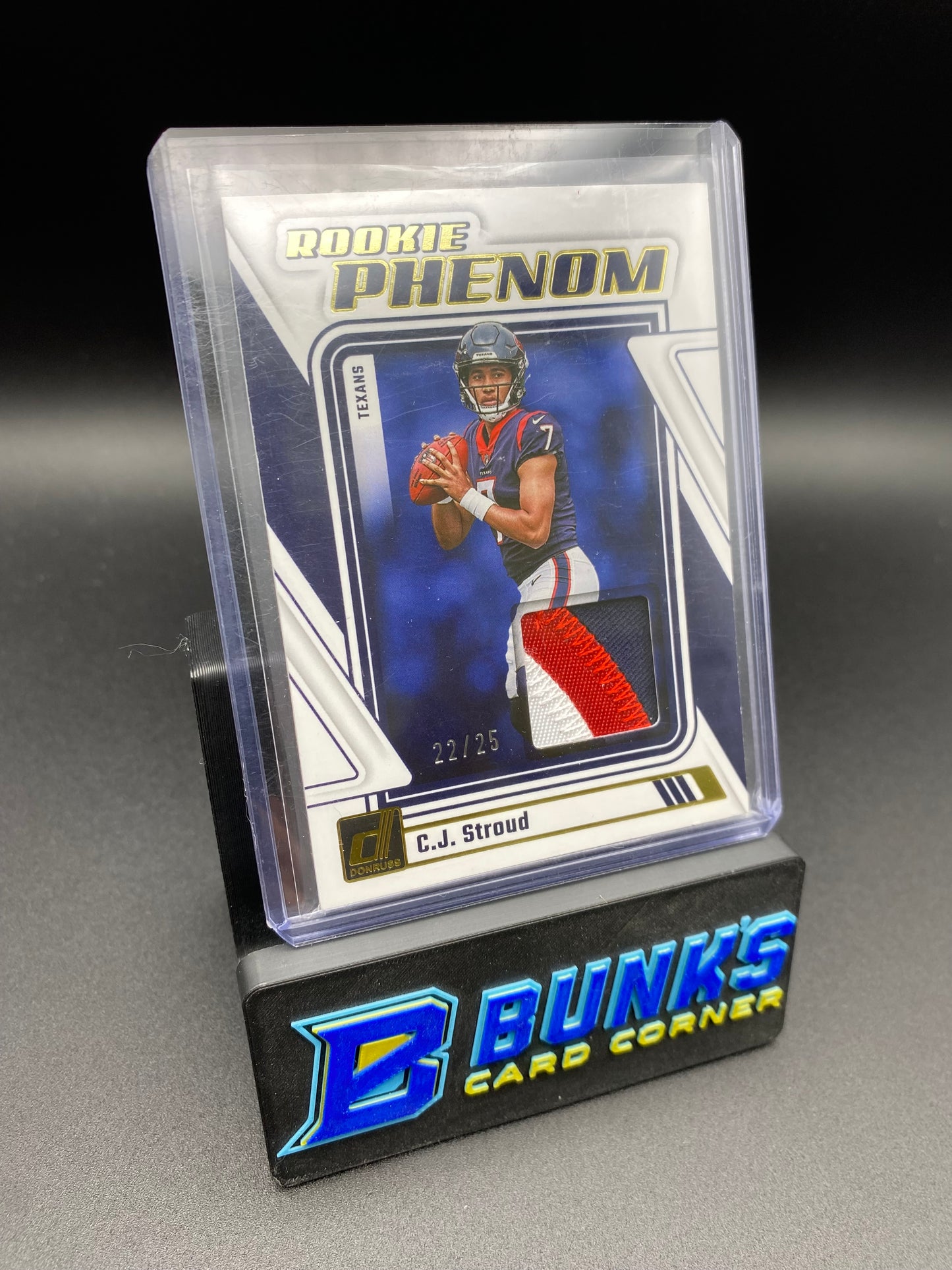 2023 CJ Stroud 22/25 Rookie Phenom Patch