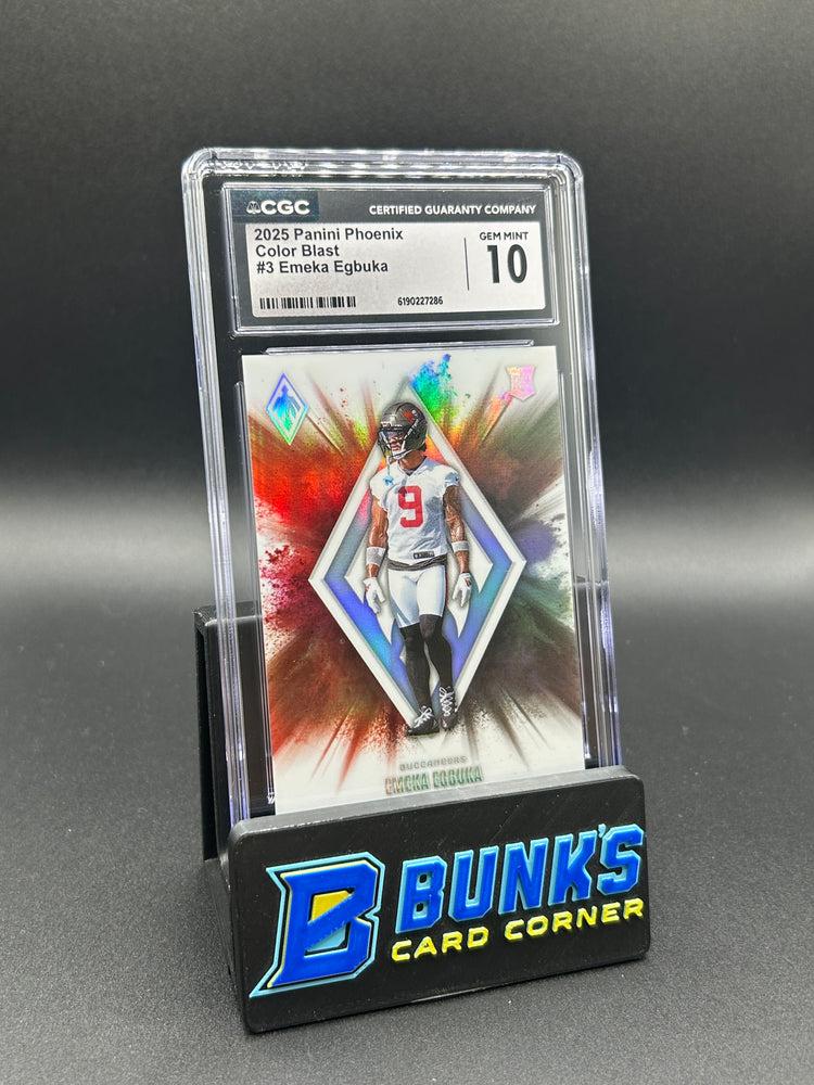 2025 Emeka Egbuka Panini Phoenix Color Blast Rc CGC 10