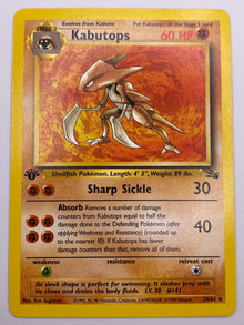 Kabutops Fossil 1st Edition LP