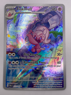 Tinkatuff Illustration Rare Paldea Evolved NM