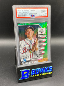 2024 Cam Caminiti Draft Night Green Ref. 87/99 PSA 10 POP 3