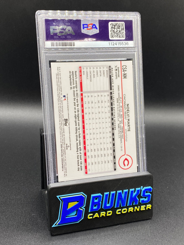 2024 Noelvi Marte Auto 196/199 Rc PSA 10