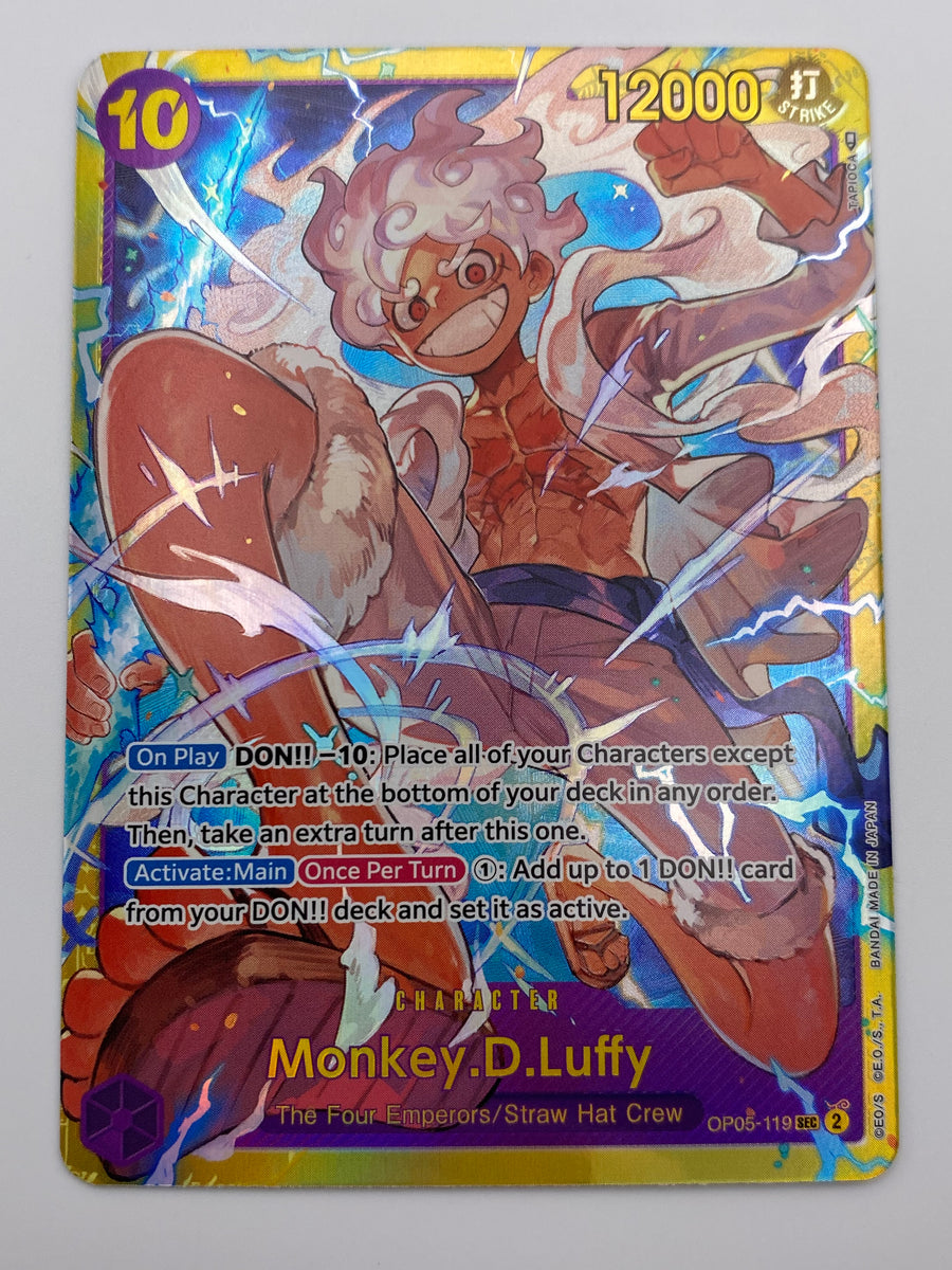 Monkey D. Luffy OP05-119 SEC NM
