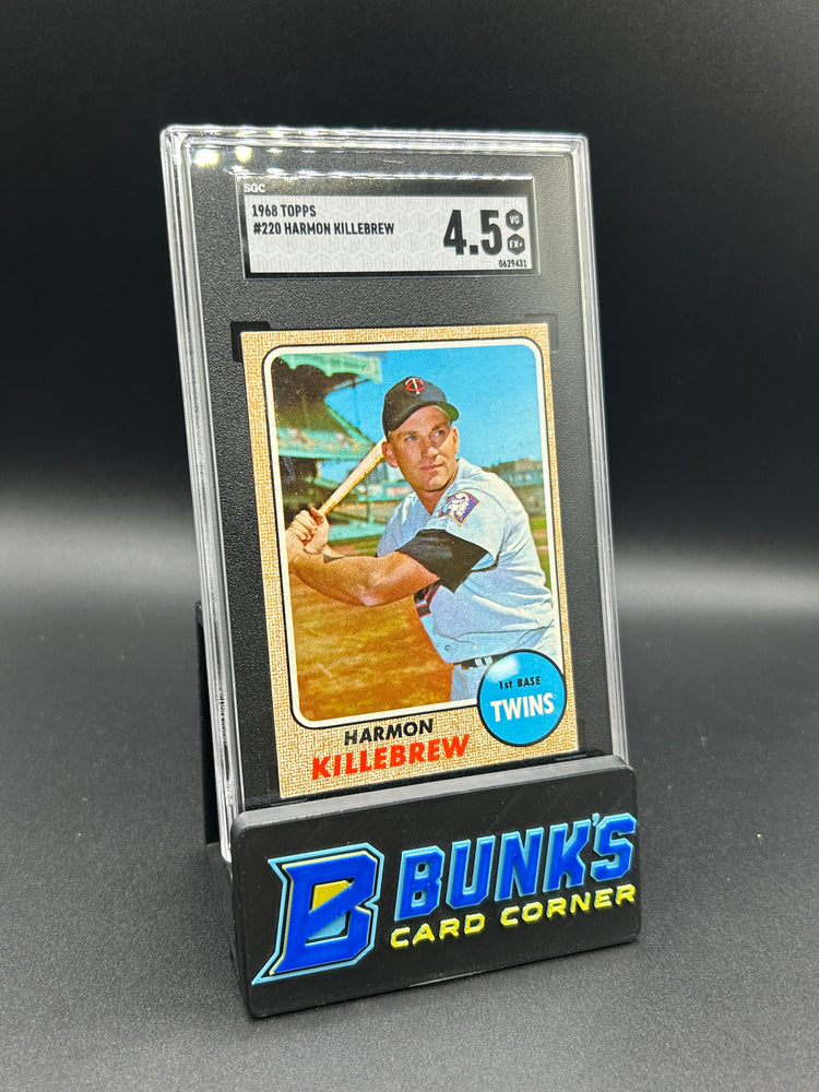 1968 Harmon Killebrew Topps #220 SGC 4.5