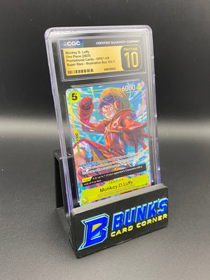 Monkey D. Luffy Super Rare Promo CGC PRISTINE 10