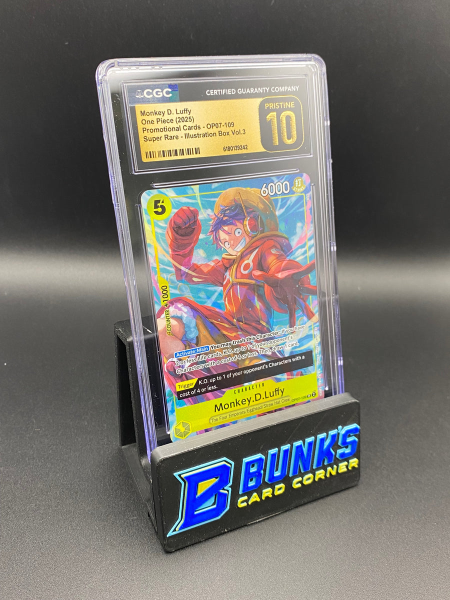 Monkey D. Luffy Super Rare Promo CGC PRISTINE 10