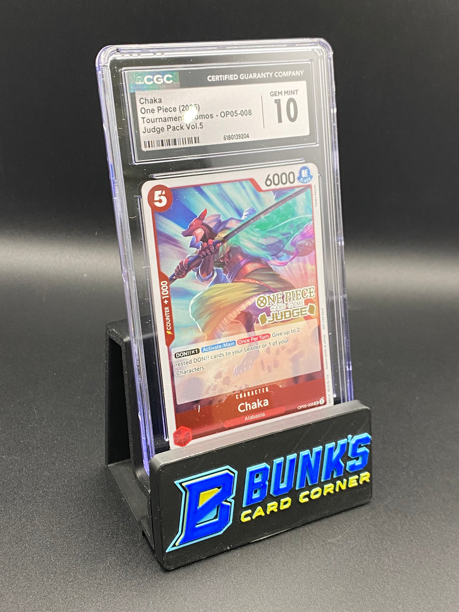 Chaka Judge Pack Promo CGC 10