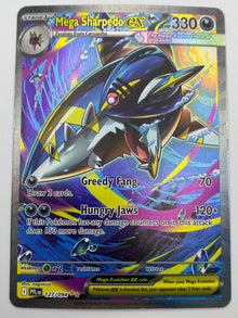 Mega Sharpedo Ex SIR Phantasmal Flames NM