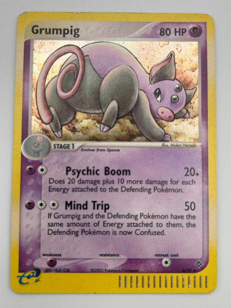 Grumpig Holo E-reader Dragon LP-MP