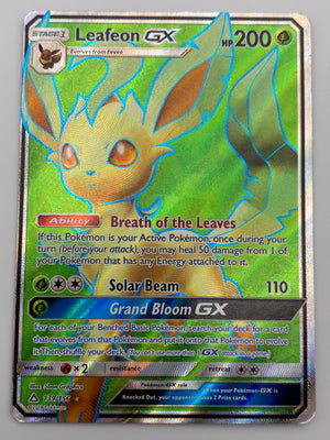 Leafeon Gx Full Art Ultra Prism LP