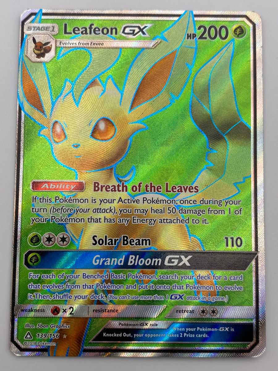 Leafeon Gx Full Art Ultra Prism LP