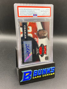 2008 Jamaal Charles Jersey Auto PSA Auto 10