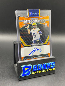 2024 JJ McCarthy Autographs Draft Picks Auto 8/75