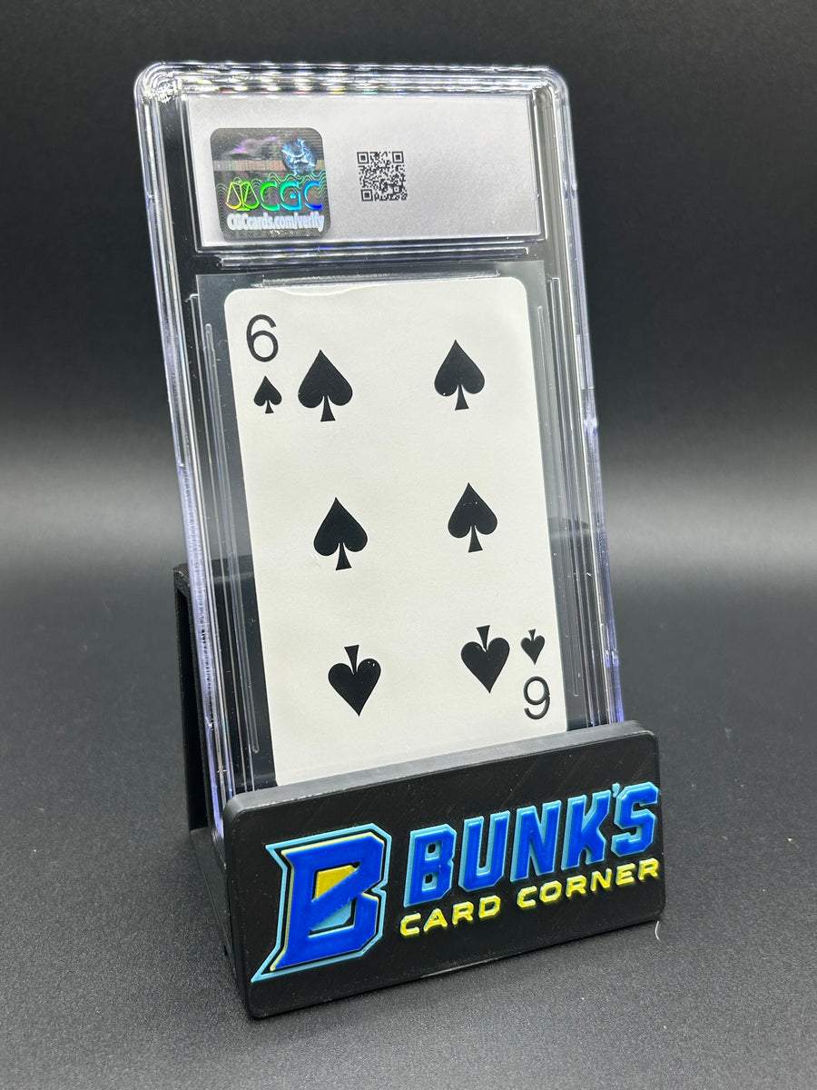 1978 Babe Ruth Landsman Playing Cards Six of Spades CGC 10