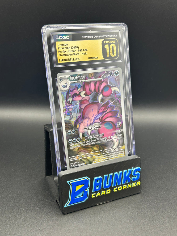Drapion Illustration Rare Perfect Order CGC Pristine 10