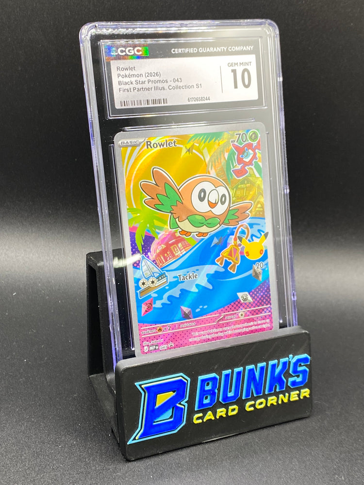 Rowlet First Partners Promo CGC  10