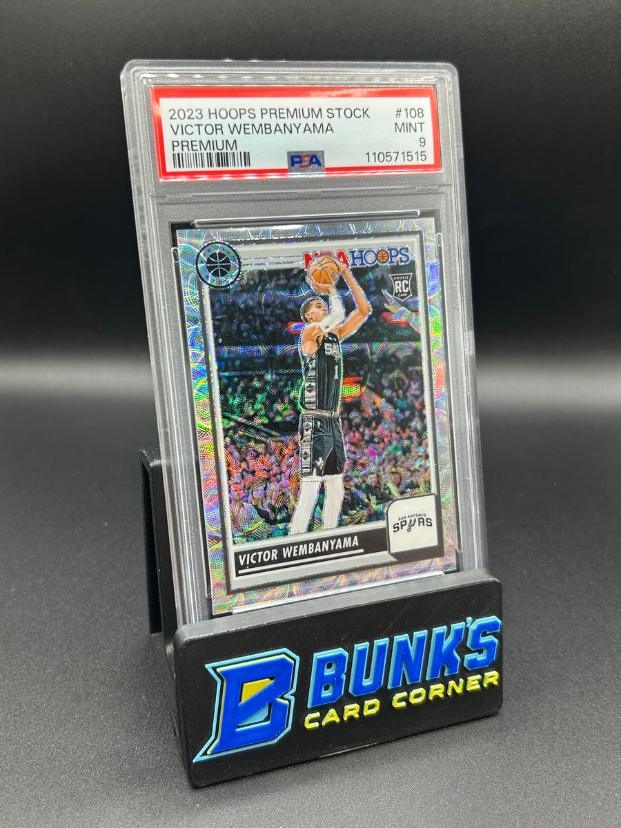 2023 Victor Wembanyama Hoops Premium Stock Scope Rc PSA 9