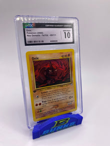 CGC 10 Onix Neo Genesis 1st Edition 2000