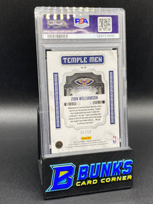 2023 Zion Williamson Temple Men Gold 5/10 PSA 10