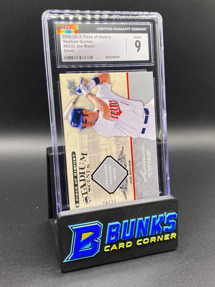2008 Joe Mauer Silver Stadium Scenes 24/25 CGC 9 HOF