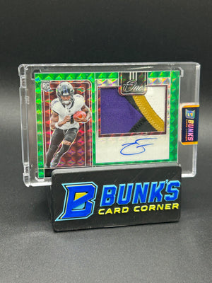 2023 Zay Flowers Panini One Auto Patch RPA RC 22/49
