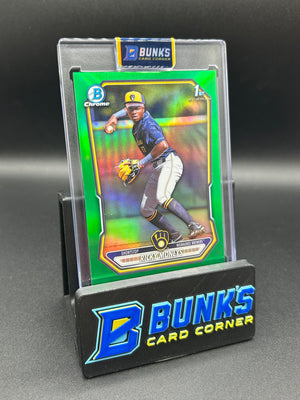 2026 Ricky Moneys First Bowman Chrome Green 22/99