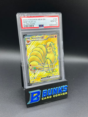 Ninetales Ex Ultra Rare 151 PSA 10