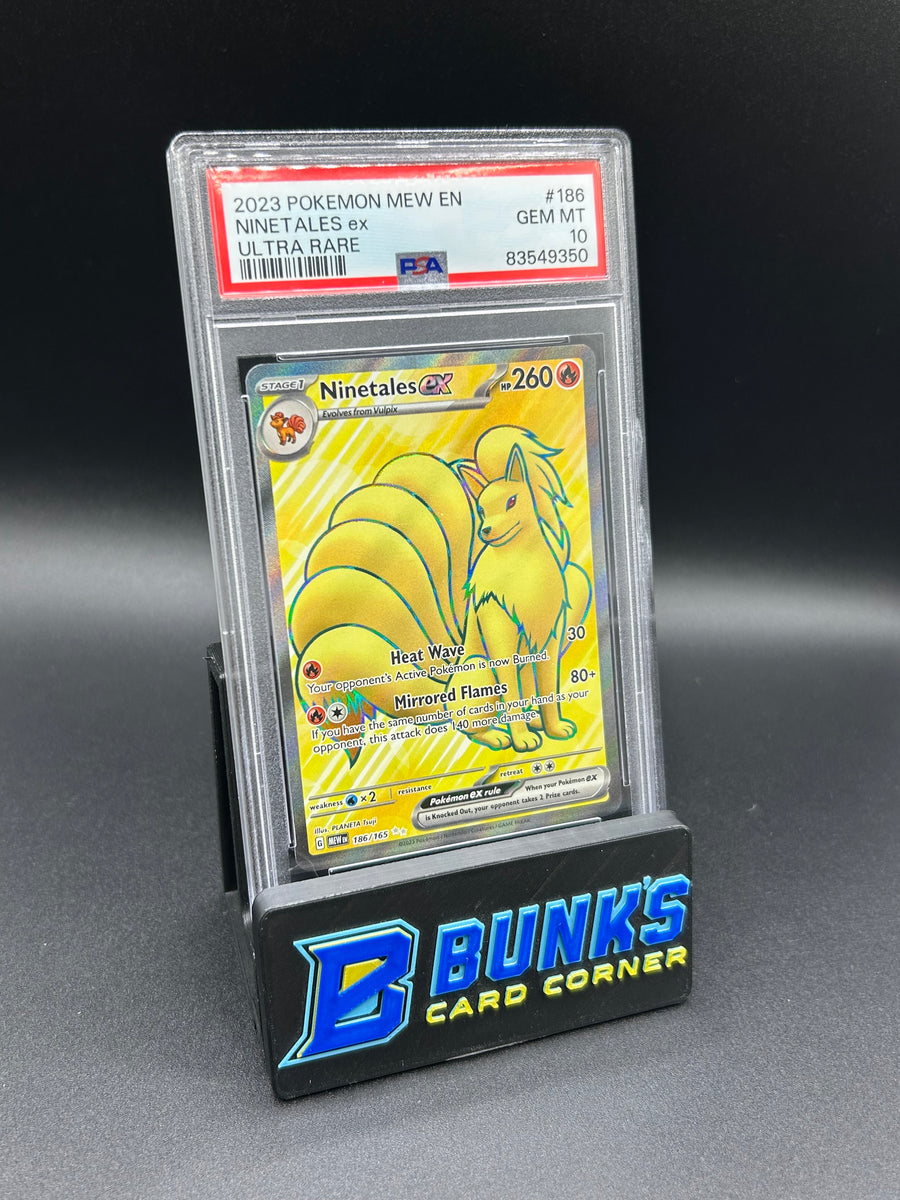 Ninetales Ex Ultra Rare 151 PSA 10