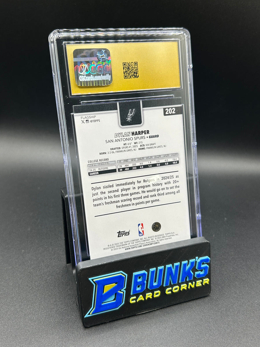 2025-26 Dylan Harper Topps Rc CGC Pristine 10