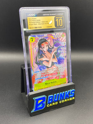 Nico Robin Super Rare Alt Art Parallel CGC PRISTINE 10