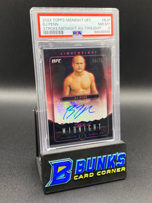 2024 BJ Penn Stroke of Midnight Auto 6/75 PSA 8