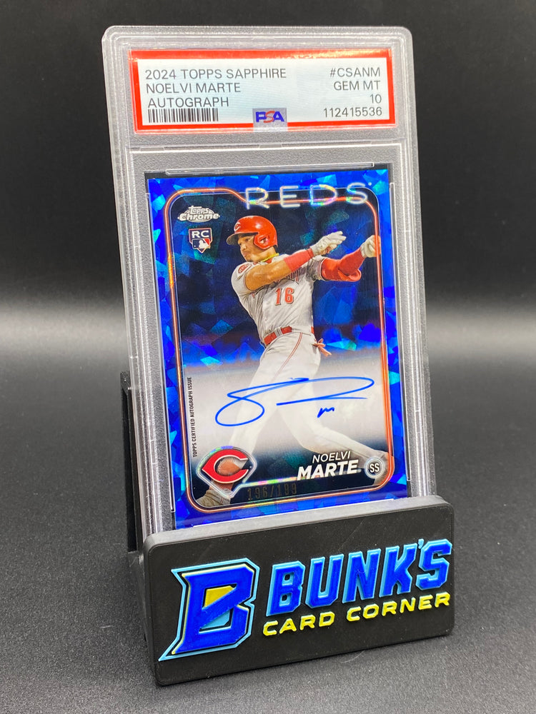 2024 Noelvi Marte Auto 196/199 Rc PSA 10