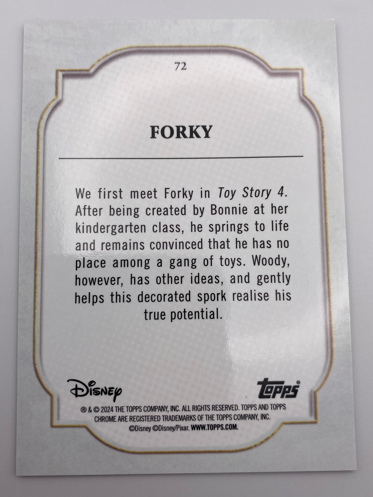 Topps Chrome Forky 121/150