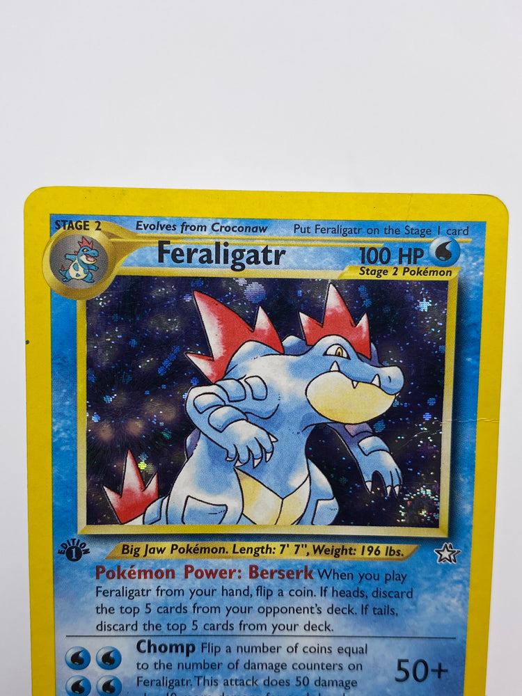 Feraligatr Holo 1st Edition Neo Genesis MP-HP