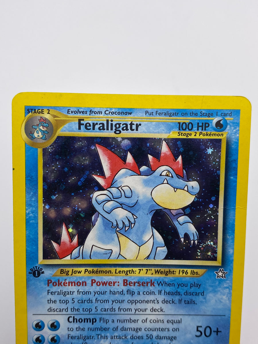 Feraligatr Holo 1st Edition Neo Genesis MP-HP